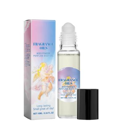 VEFSU Rolling Eau De Toilette Roller Oil Fresh Milk Charming Stay Portable Perfume 10ml Fresh Set (White One Size) 1 Fl Oz (Pack of 1) White