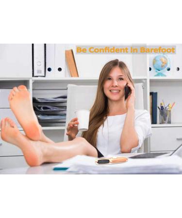 Rechargeable Electric Foot Callus Remover | Removes Dry, Dead, Cracked Skin | Best Pedicure Kit for Men & Women - Buy Online on GoSupps.com