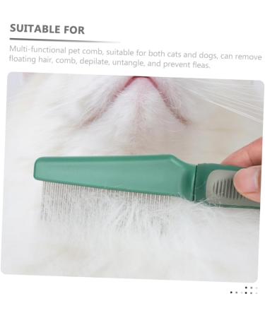 Holibanna Peigne Pour Chien Dents Fines M tal Peigne De Toilettage Portable Pour D m ler Poils Et Pr venir N uds Pratique Pour Chat Et Chien - Buy Online on GoSupps.com