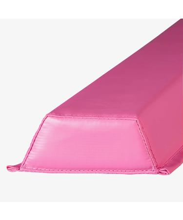 9ft Folding Foam Balance Beam for Gymnast Children or Cheerleaders - Pink - Buy Online on GoSupps.com