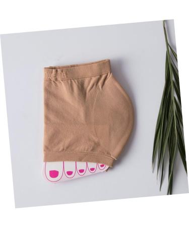 minkissy Open Toe Socks Spa Heel Socks Heel Protectors Cracked Heel Socks Silicone Heel Socks Gel Heel Socks Dry Heel Socks Heel Cover Gel Heel Guard Gel Heel Sleeve Moisturizing Gel Set - Buy Online on GoSupps.com