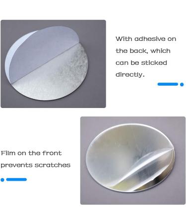 ISUPERB 40 Small True View Double-Sided Foldable Mini Pocket Mirrors - Perfect for DIY Travel & Wallets | Compact Design | 40 Pieces - Buy Online on GoSupps.com