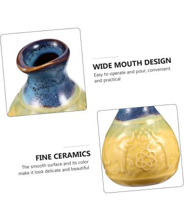 Angoily 1 Set Aromatherapy Bottle Mini Condiments Empty Bottle Refillable Bottle Oil Bottle Dispenser Japanese Perfume Soy Storage Bottle Perfume Mini Ceramics Vintage Diffuser - Buy Online on GoSupps.com