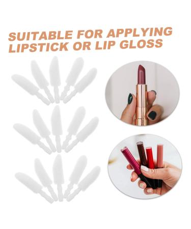 FRCOLOR 900 Pcs Lip Brush Replacement Heads - Lip Gloss Applicators Eyebrow & Eyeshadow Brushes - Travel-Friendly White Component - Buy Online on GoSupps.com