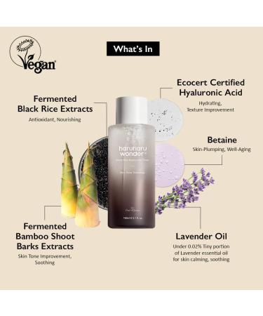 pexel Wonder Black Rice Hyaluronic Toner 5.1 Fl.Oz / 150Ml|Face Moisturizer Facial Toner For All Skin Types|Vegan Cruelty Free Ewg-Green - Buy Online on GoSupps.com