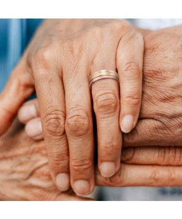 YINOX Magnetic Copper Ring for Men - 4 Magnets Adjustable Arthritis Pain Relief - 2 Pack - Buy Online on GoSupps.com