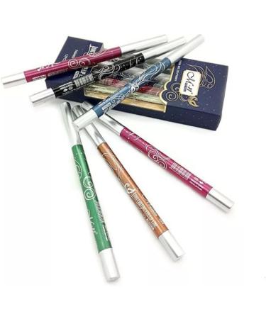  minkissy minkissy Set of 12 Luster Soft Texture Eyeliner Pens with Automatic Rotation - Buy Online on GoSupps.com