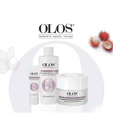 OLOS Youth-Enhancing Cleansing Cream - Gentle Facial Cleanser & Makeup Remover with Aloe & Rambutan - Ideal for Sensitive Skin - 8.4 Oz - Buy Online on GoSupps.com