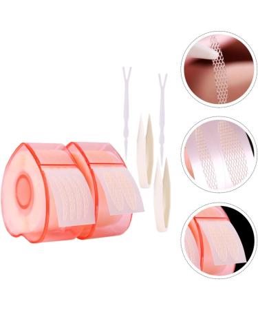 Beatifufu 2 Roll Lace Double Eyelid Sticker Eyelid Shadow Stickers Eyelid Tape Strip Eye Lift Tape for Droopy Lid Eyelid Lifter Strip Women Eye Tape Heart-shaped Adhesive Strip Blindfold - Buy Online on GoSupps.com