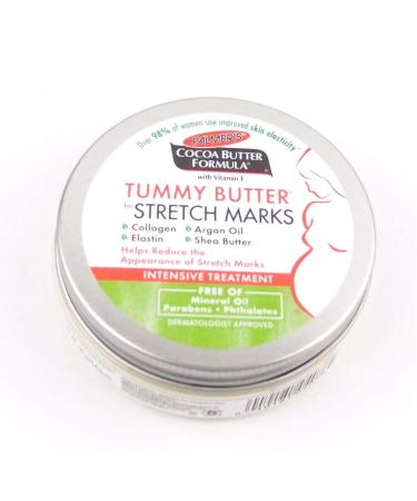 Palmers Cocoa Butter Formula Tummy Butter for Stretch Marks With Vitamin E for Unisex - 4.4 oz Treatment