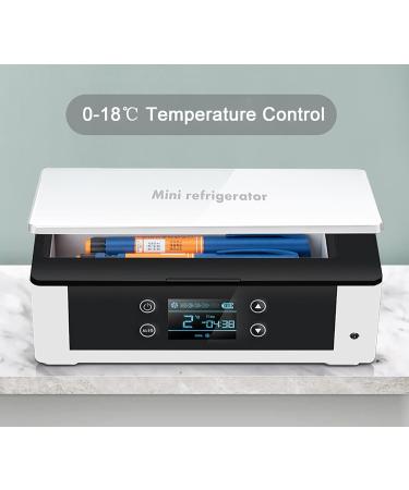 Insulin Cooler Case 10200mAh Rechargeable Portable Refrigerator Mini Drug Cold Storage Box Small Car Cool Box with Carrying Bag for Travel - Buy Online on GoSupps.com