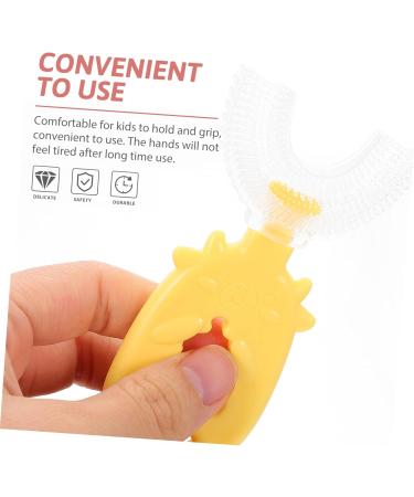 Beavorty U-Shaped Toothbrush Set for Kids - 6 Pack | Ideal for Toddlers & Children | Gentle Cleaning for Little Teeth - Buy Online on GoSupps.com