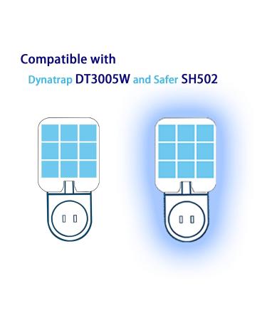 23005-06 Sticky Cards (24 Pack) | Compatible with Dynatrap DT3005W Dot | Safer Home SH502 Plug-in Indoor Refill Glue Boards Replacement - Buy Online on GoSupps.com
