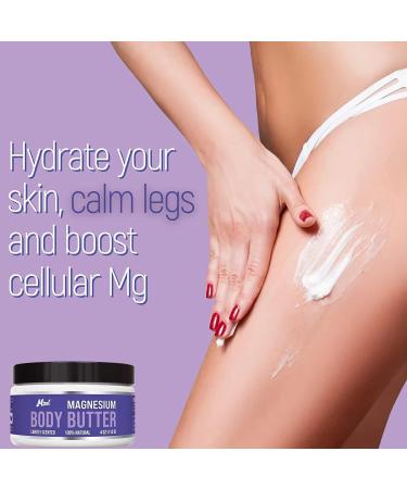 Magnesium Butter for body - Relaxation gift for women - Magnesium Lotion - Magnesium Glycinate - Nighttime Magnesium Cream (Fuens Global Ltd) - Buy Online on GoSupps.com