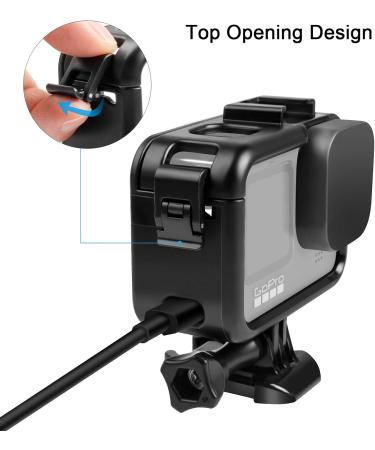 Taisioner Protective Housing Case for GoPro Hero 9-11 Black with Lens Cap & Side Cover Kit - Buy Online on GoSupps.com