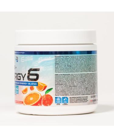 Amino+Energy6-6-Hour Energy Supplement with Amino Acids Vitamins Minerals and Stimulants - Boost Focus and Energy - (Tropical Orange) - Buy Online on GoSupps.com
