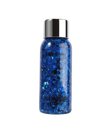 Rosixehird Glitter Body Gel | Glitter Body and Face Gel | Mermaid Glitter - Long Lasting - Shimmering Eyeshadow for Lips Nails Hair Paint Glitter