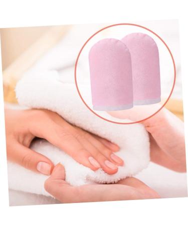 Housoutil 4 Pairs Cloth Gloves Booties Paraffin Wax Mitts and Booties Bath Treatment Mitt Glove Hand Treatment Gloves Wax Bath Mittens Beauty Accessories Gloves Hand Wax Thicken - Buy Online on GoSupps.com