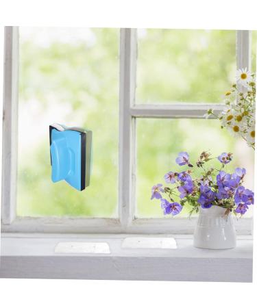 30 Pcs Glass Wiper Accessory Bag Magnet Glass Wipe Magnetic Window Cleaner Strip Double Sided Window Cleaner Refill Window Cleaner Rubber Strip Double Layer Cotton Felt White White 10.5X4CM - Buy Online on GoSupps.com