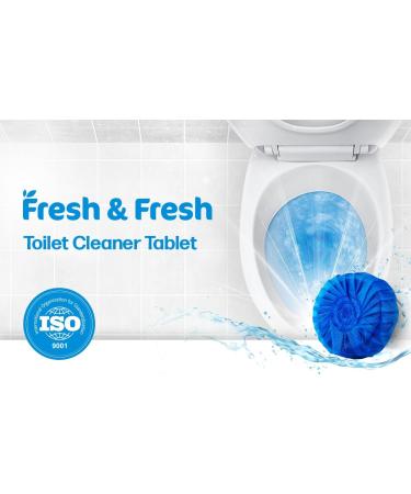 Buy Disposable Toilet Bowl Cleaners (10 Tablets) - Odor Eliminator Fresh Scent Long-Lasting Multipurpose Cleaner for Home & Commercial Use - Buy Online on GoSupps.com