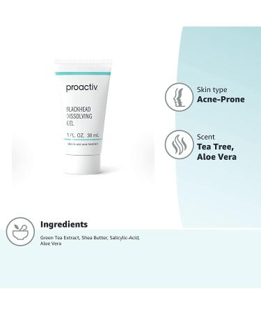 Proactiv Blackhead Dissolving Acne Gel 1oz - Salicylic Acid Spot Treatment - Unclog Pores & Reduce Blemishes - Buy Online on GoSupps.com