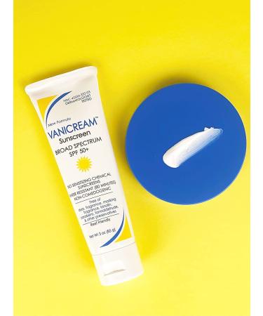 Vanicream Sunscreen Broad Spectrum SPF 50+ 3 Ounce (Pack of 2) - Ultimate Sun Protection Combo - Buy Online on GoSupps.com