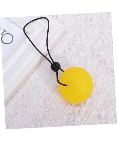 Magiclulu Hand Exercise Squeeze Ball - Strengthen Hands & Wrists | Fitness Tool | 5.3cm Yellow Power Ball - Ideal for Grip Training - Buy Online on GoSupps.com