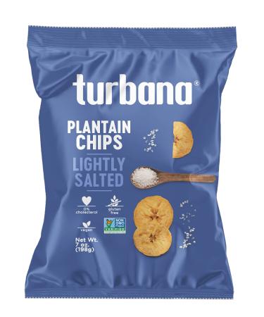 Turbana Plantain Chips Lightly Salted - Box of 5 x 7oz bags