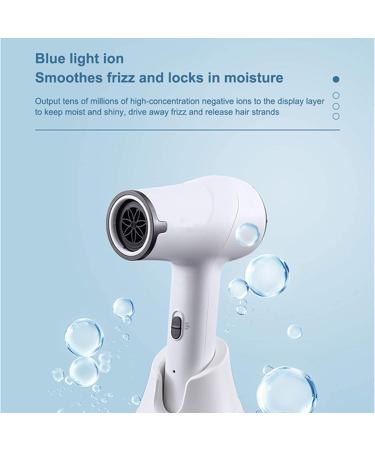 Cordless Hair Dryers Rechargeable Wireless Hair Dryer Hot & Cold Air Hairdryer with Nozzle & Charging Base for Travel School Outdoor Indoor - Buy Online on GoSupps.com