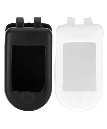 Tomanbery Oximeter Cover - Durable Fingeling Pulse Housing for Travel & Home (Black & White) - Flexibility & Comfort - Buy Online on GoSupps.com