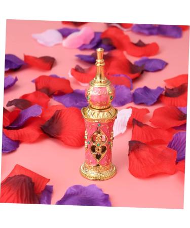 VINTORKY Refillable Glass Perfume Bottle Empty Essential Oil Bottle Middle Eastern Decor Crystal Glass Perfume Container Glass Vials Cosmetic Refillable Bottle Containers Arab Woman Dubai - Buy Online on GoSupps.com