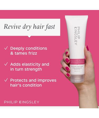 PHILIP KINGSLEY Elasticizer Booster Conditioner Hair Mask | Deep Conditioning Treatment for All Hair Types | Hydrates Strengthens & Tames Frizz - 150 ml - Buy Online on GoSupps.com