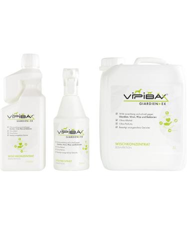 Vipibax Giardia EX Hygiene Spray for Dogs & Cats - 500ml Disinfectant for Giardia Viruses Fungi & Bacteria - International Shipping Available - Buy Online on GoSupps.com