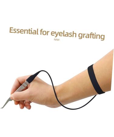 HAPINARY Eyelash Tweezers Bracelet Wristbands Wrist Bands Silicone Lash Tweezer Wristband Eyelash Tweezer Auxiliary Tool Tweezers Holder for Lash Extensions Female Accessory - Buy Online on GoSupps.com