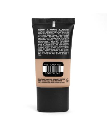Palladio Powder Finish Liquid Foundation - Natural Matte Appearance, Covers Large Pores, All Day Wear - Honey 0.91 Fl Oz - Buy Online on GoSupps.com