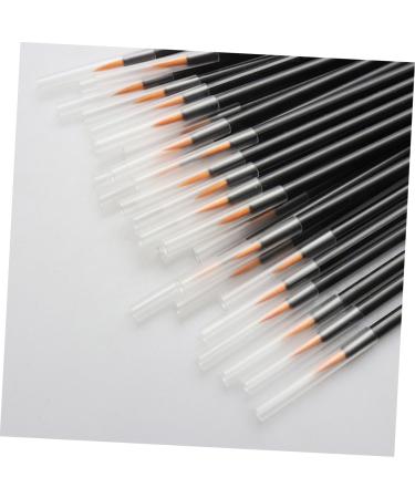BELLIFFY 100pcs Eyeliner Liquid Small Eyeliner Brush Fine Eyeliner Brush Eyeliner Makeup Brush Gold Eyeliner - Buy Online on GoSupps.com