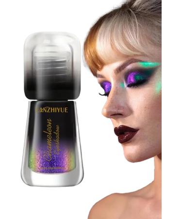 Glitter Liquid Eyeshadow Color Shift Shimmer Liquid Eyeshadow - Multifunctional Eye Makeup Supplies Christmas Halloween Cosmetics for Carnival Parties 03# - Buy Online on GoSupps.com
