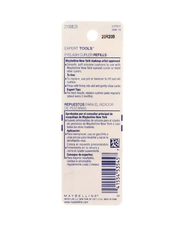 Maybelline Expert Tools Eyelash Curler Refills - Replacement Pads for Precision Curling - Buy Online on GoSupps.com