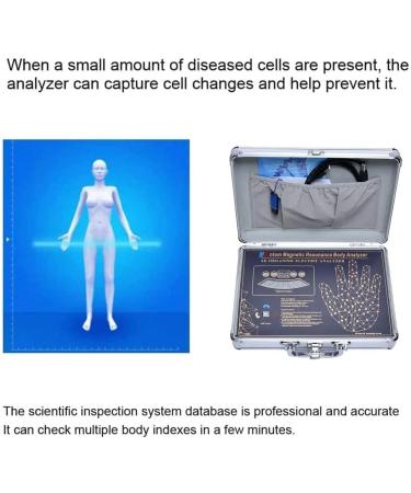 Buy BDJSN Portable Quantum Analyzer | Resonance Magnetic Health Detector | Dynamic 3D Full-Body Diagnosis Scanner | Fast & Precise Multilingual Analysis - Buy Online on GoSupps.com