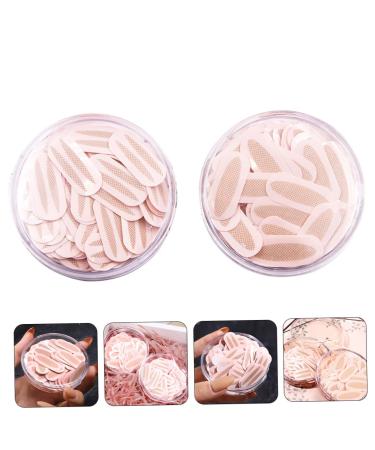 FRCOLOR 2 Sets Double Eyelid Sticker Eye Lid Tape Invisible Eyelid Sticker Eye Lift Tape for Droopy Lids Eyelid Strips for Hooded Eyes Invisible Mesh Belt No Trace Double Eyelid Tape - Buy Online on GoSupps.com