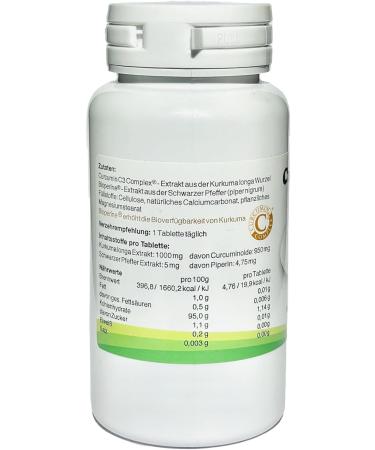 Curqmin 1000 mg - 60 Tablets | Curcuma Longa Extract & Bioperine for Enhanced Absorption - Buy Online on GoSupps.com