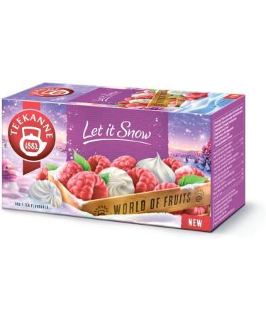 DEKOND Teekanne Let It Snow - Meringue and Raspberry Fruit Tea (6 x 45g) - Buy Online on GoSupps.com