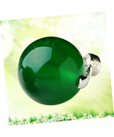 COHEALI Pendants for Necklaces Chalcedony Pendant Gemstone Beads Chalcedony Beads Agate Lovers Emerald Beads - Buy Online on GoSupps.com