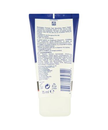 Neutrogena Hand Cream 75 ml - Fast Absorption Deep Hydration for Dry Hands Global Shipping - Buy Online on GoSupps.com