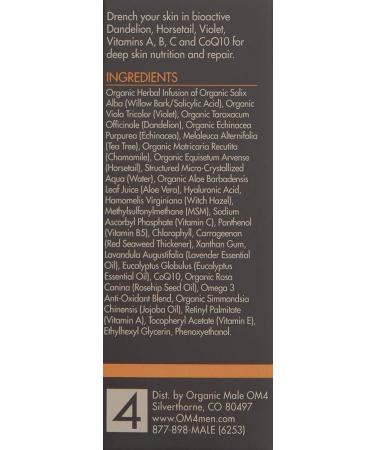 OM4 Oily Step 3: Vitamin A Regulating Serum for Men - Target Breakouts Reduce Shine & Oil Production | International Shipping - Buy Online on GoSupps.com