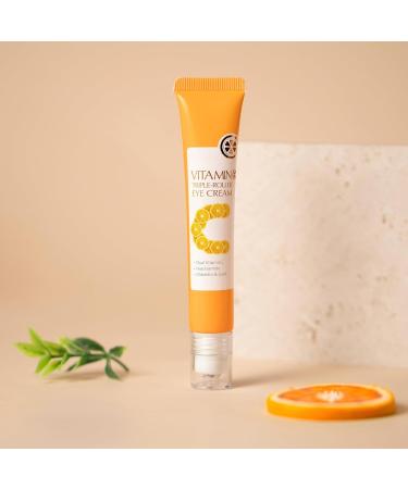  G n rique Affirmation Eye Cream - Reaffirmed Eye Contour Cream | Natural Eye Care Cream with Roller 20g Gentle Nourishing and Illuminating Skincare Products - Buy Online on GoSupps.com