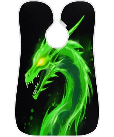 Fire Dragon Beard Bib Apron | Beard Hair Catcher for Men | Perfect Father's Day & Christmas Gift for Dad & Husband | 2 Suction Cups Included - Buy Online on GoSupps.com