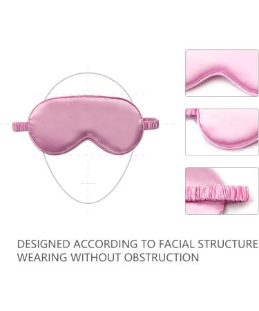 Buy Silk Sleeping Masks - 2 Pack Adjustable Eye Masks for Women | Travel & Nap Sleep Masks in Pink & Purple - Buy Online on GoSupps.com