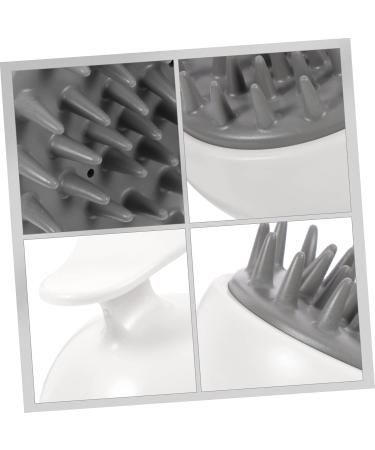 Frcolor 10 StK Shampoo Massage Brush - Professional Silicone Scalp Massager for Daily Head Care - Buy Online on GoSupps.com