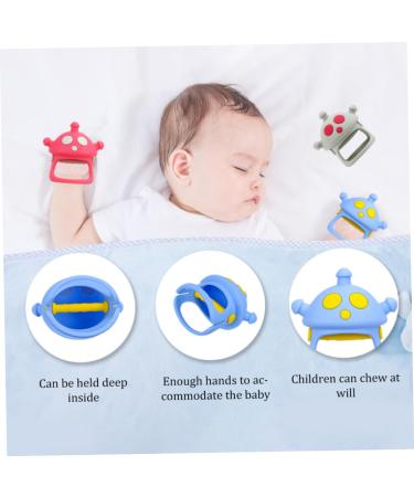Buy Baby Teether Toys for 0-6 Months - Soft Glove Design for Teething Relief | Ideal Baby Shower Gifts - Buy Online on GoSupps.com